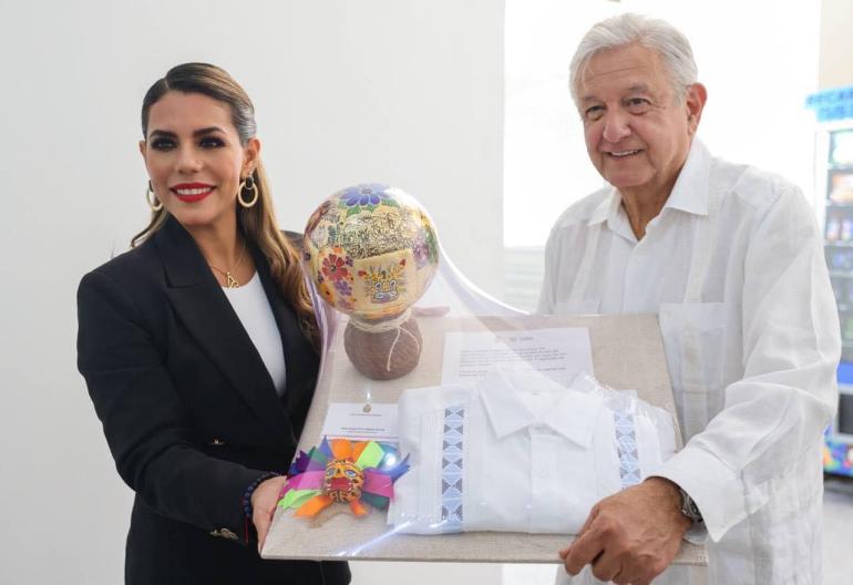 Gestiona Evelyn Salgado visita del Presidente AMLO a las regiones de Tierra Caliente y Costa Grande