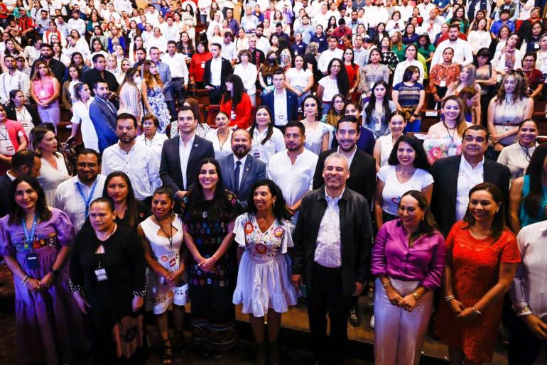 Asiste Liz Salgado al Encuentro Nacional de la Red de Promotoras y Promotores Comunitarios