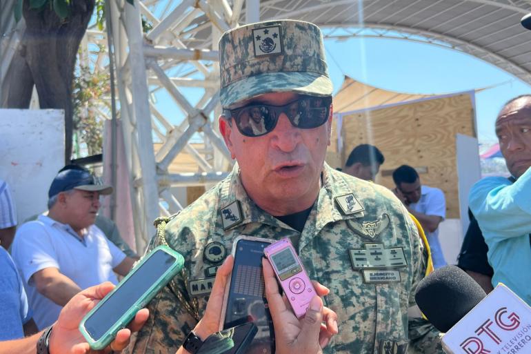 Hace tres semanas concluyó la entrega de despensas por parte del Ejército en Acapulco y Coyuca